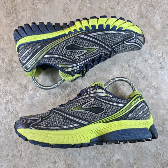 Brooks Ghost 6 Running Sneakers Shoes Green Lace Up Mens 7 / Womens 8.5 - Picture 5 of 9